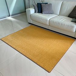 Vopi Kusový koberec Eton lux žlutá
